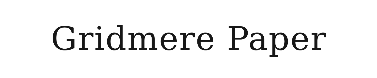 Gridmere Paper